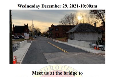 CANCELLED- East Lincoln Avenue Bridge Ribbon Cutting Ceremony