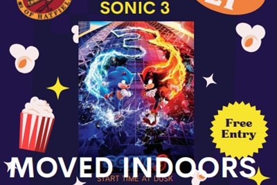 Movie Night Has Been Moved Indoors!